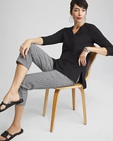 Henley Side Slit Tunic