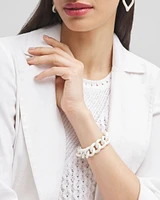 White Links Bracelet