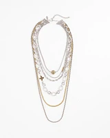 Mixed Metal Convertible Necklace