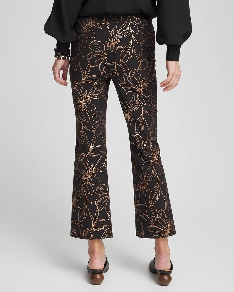 Juliet Fall Print Kick Flare Pants