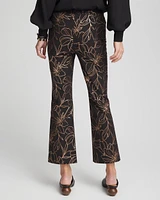 Juliet Fall Print Kick Flare Pants