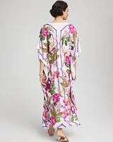 Island Cinch-Waist Kaftan Dress