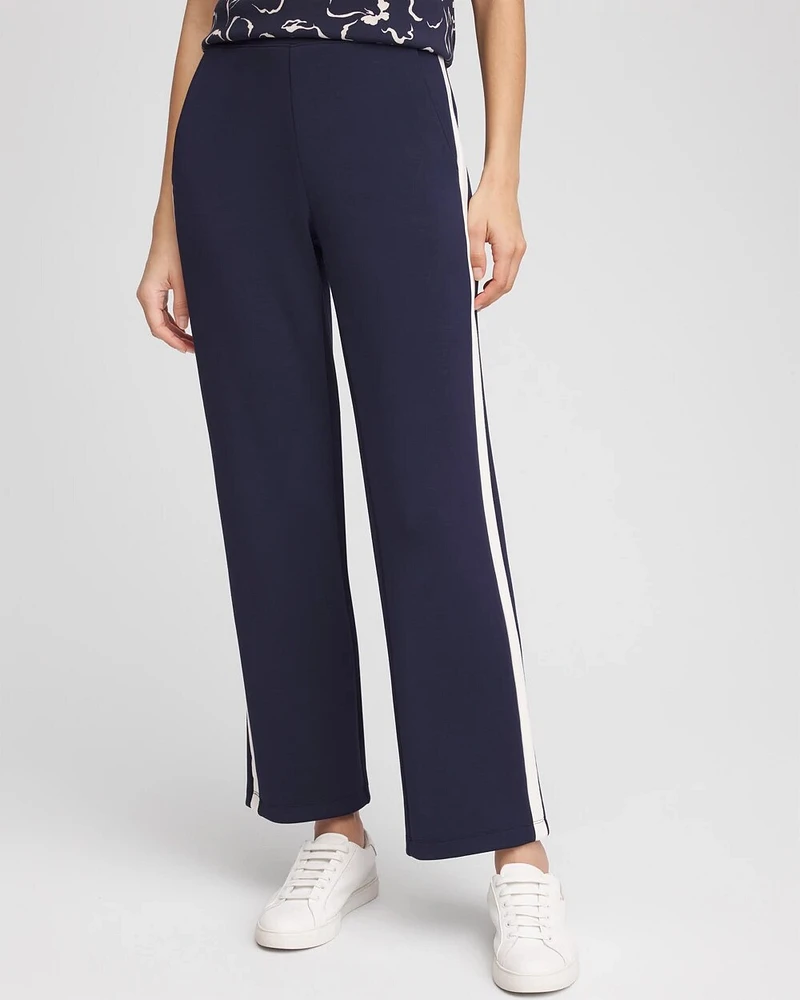 Zenergy® Striped Scuba Pants