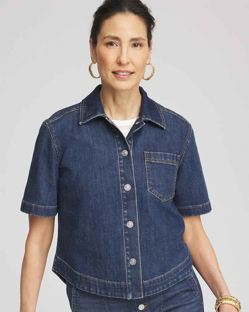 Denim Shirt Jacket