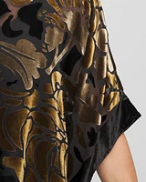 Travelers™ Collection Velvet Print Poncho