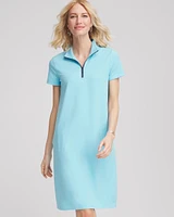 Zenergy® UPF Knit Half-Zip Dress