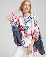Floral Poncho