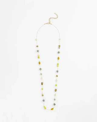 Jasper & Jade Stone Necklace