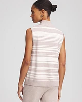 Zenergy® Luxe Cashmere-Blend Cap-sleeve Top