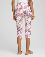 Brigitte™ Floral Pull-On Capri Pants