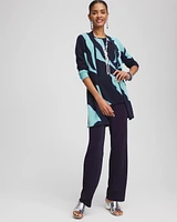 Travelers™ Collection Petal-Print Cardigan