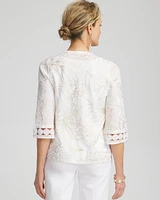Summer Romance Foil Print Cardigan