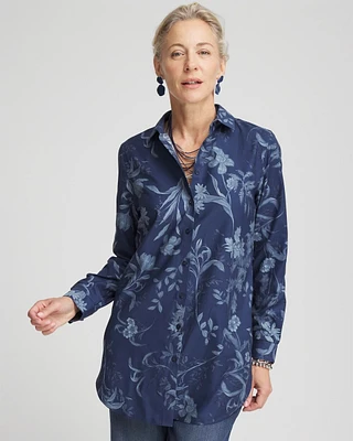 No Iron™ Floral Tunic