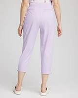 Zenergy® Striped UPF Bungee Cropped Pants