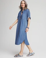 Tencel™ Midi Jean Dress