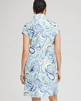 Zenergy® UPF Knit Paisley Dress