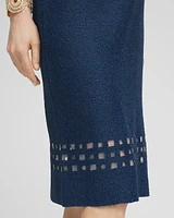 Travelers™ Sleeveless Crushed Cutout-Hem Dress