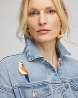 Parrot Brooch