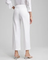 Petite Brigitte Wide Leg Cropped Pants