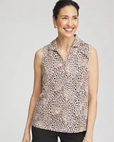 Zenergy® UPF Sleeveless Ruffle Polo