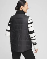 Zenergy® Luxe Ribbed-Knit Puffer Vest