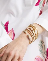 Pink Cuff Hinge Bracelet