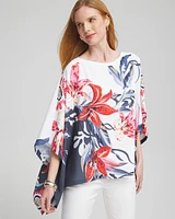 Floral Poncho