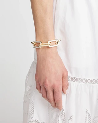 Enamel Chain Bracelet