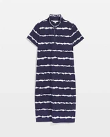 Zenergy® UPF Knit Tie Dye Half-Zip Dress