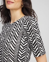 Printed Classic Fit Pima Cotton Tee