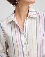 No Iron™ Multi Stripe Linen Shirt