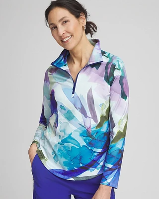 Zenergy® UPF Mockneck Half-Zip Pullover