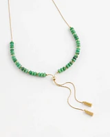 Convertible Beaded Lariat Y-Necklace