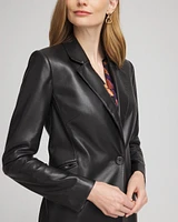 Faux Leather Topper