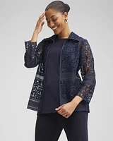 Travelers™ Collection Lace Organza Jacket