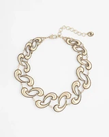 Modern Waves Collar Necklace
