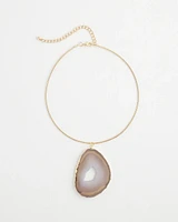 Agate Stone Collar Necklace