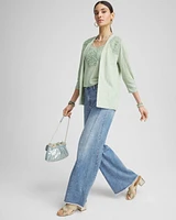 Lace Linen Cardigan