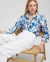 No Iron™ Stretch Cool Floral Shirt