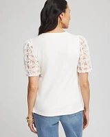 Chiffon Applique Tee