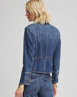 Peplum Jean Jacket