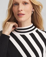 Zenergy® Luxe Cashmere Blend Striped Sweater