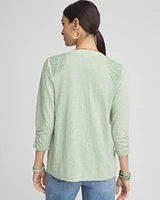 Lace Linen Cardigan