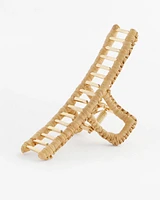 Raffia Hair Clip