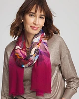 Rainbow Oblong Scarf