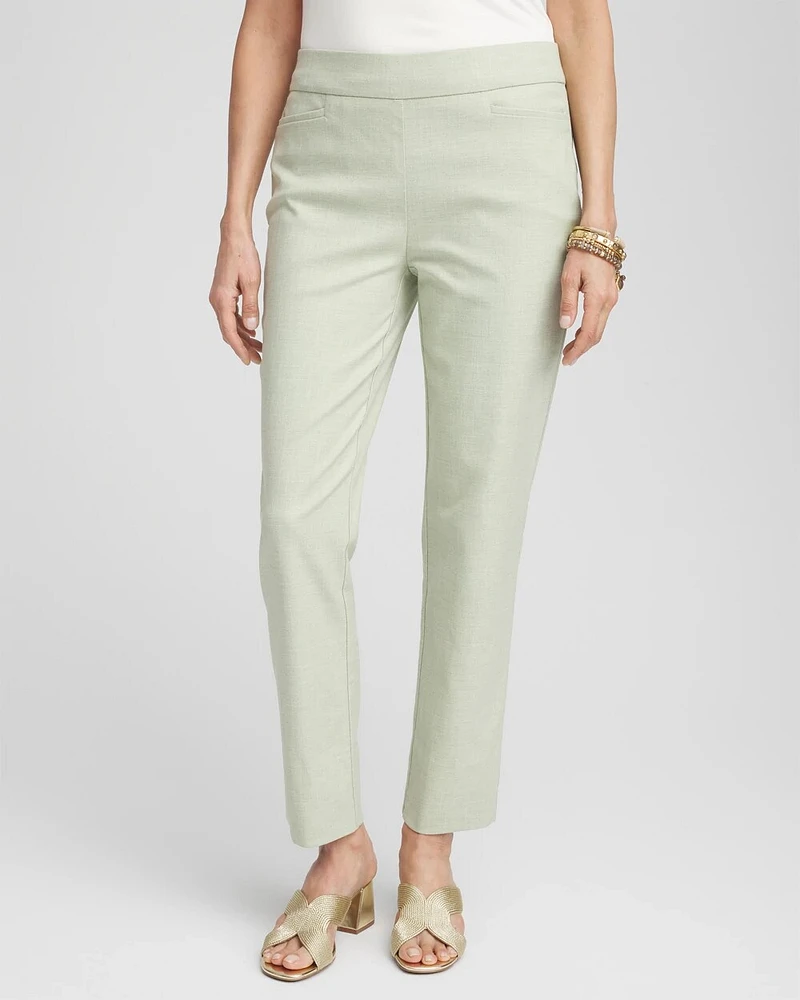 Brigitte™ Crosshatch Ankle Pants