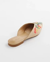 Gabby Raffia Mule