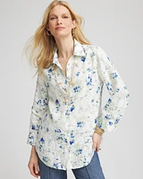 No Iron™ Floral Linen Shirt