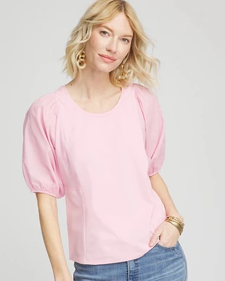 Dolman Sleeve Knit Top