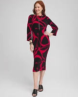 Travelers™ Bell Sleeve Boat Neck Dress